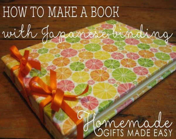 homemade birthday gift how to make a book journal