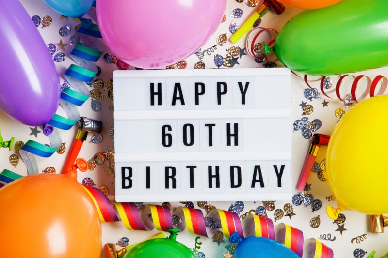 48 Best 60th Birthday Wishes & Messages