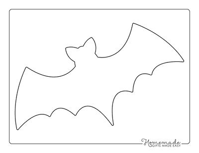 halloween bat cut out templates