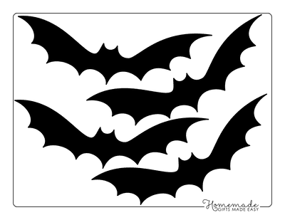 bat outline printable