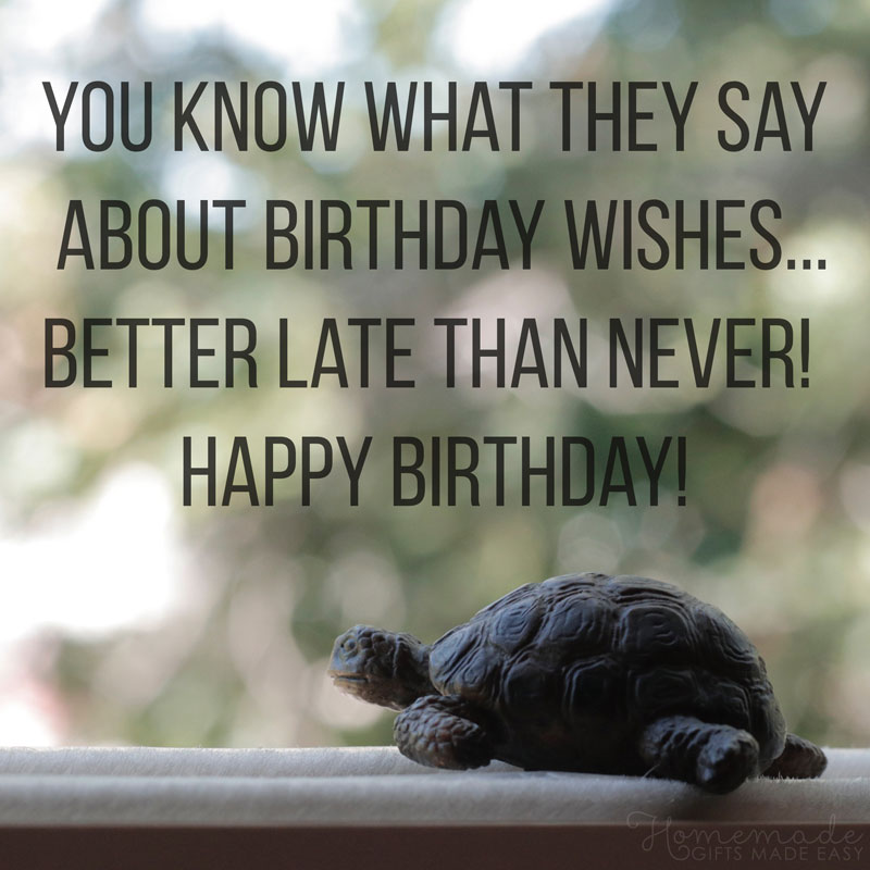funny belated birthday wishes for friends
