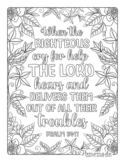 christian coloring pages with verses