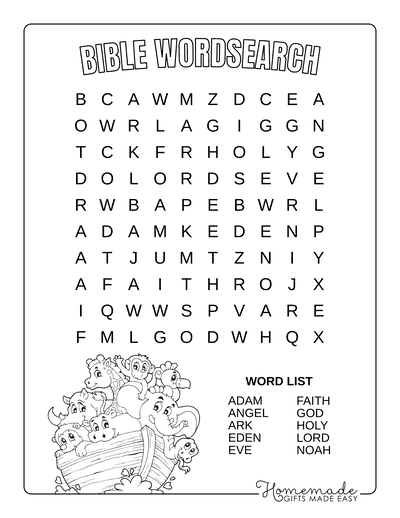 Bible Word Search