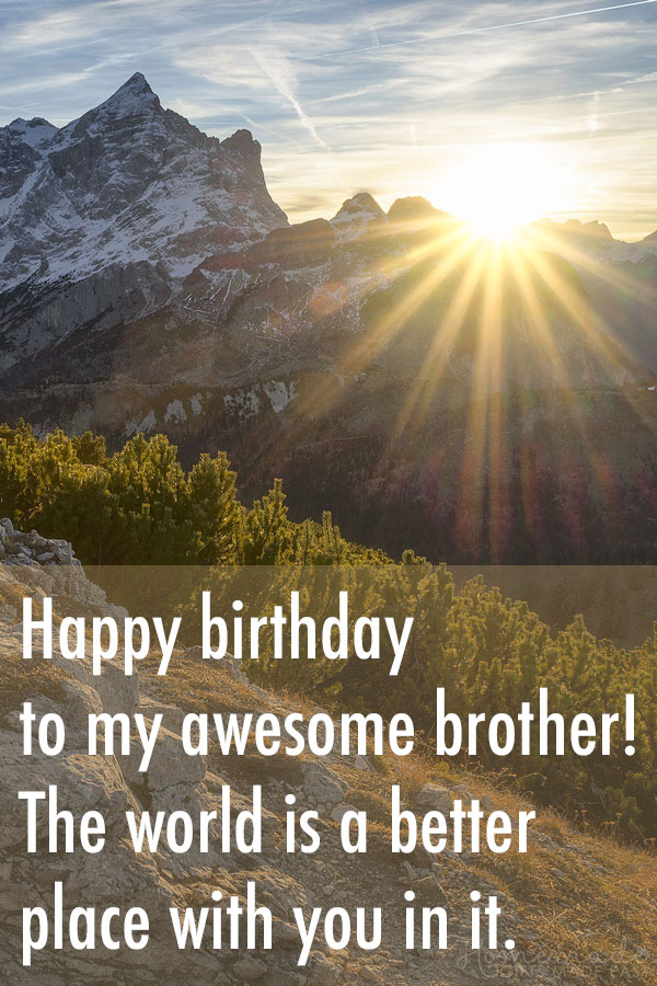 happy birthday wishes quotes for brother
