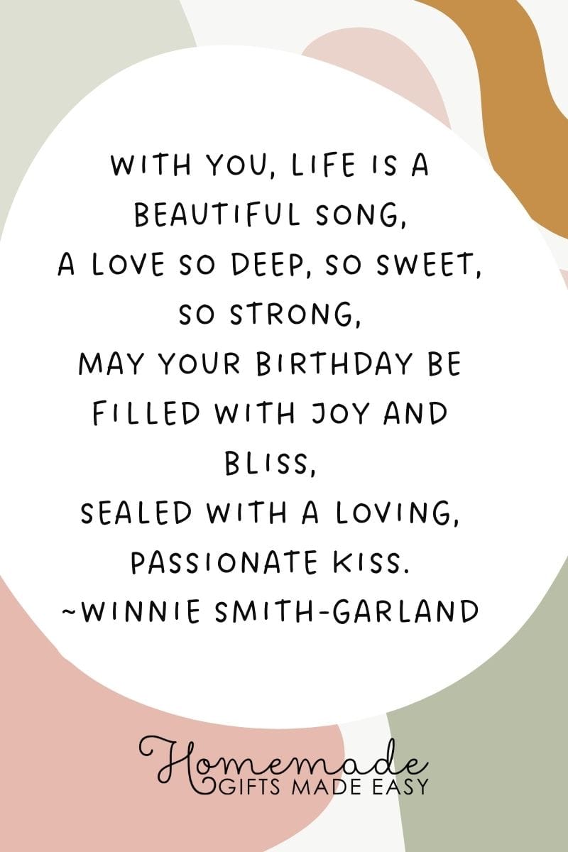 birthday quotes for husband love