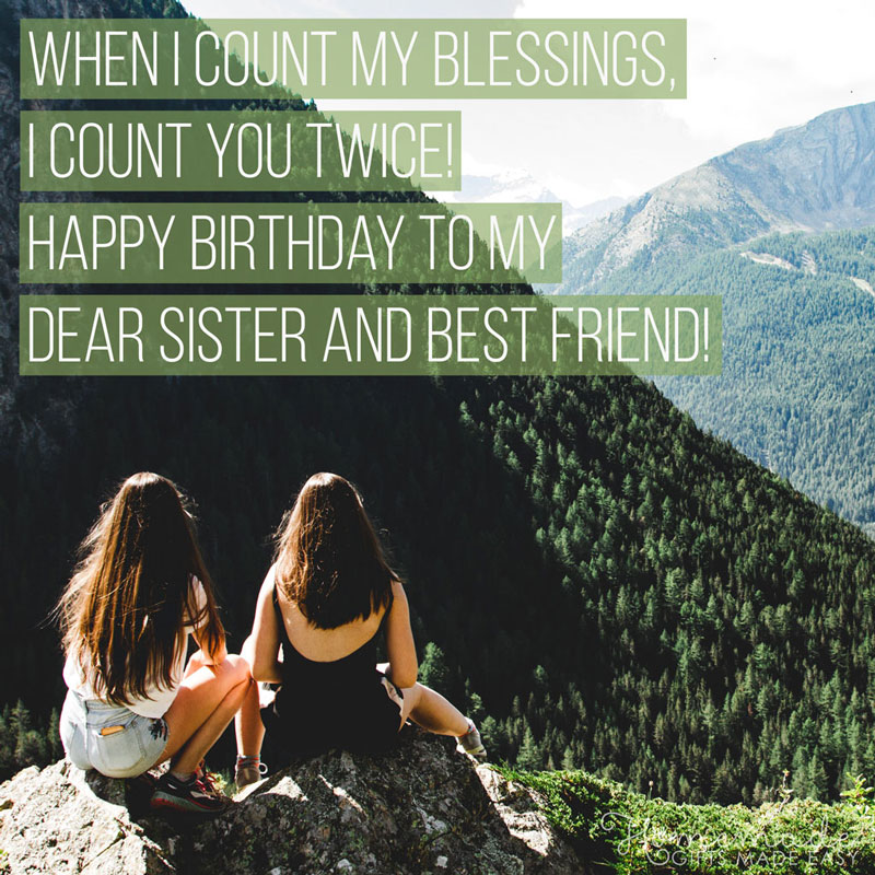 Featured image of post Happy Birthday Wishes For Best Friend Like Sister : 90 birthday wishes for sister to express unconditional love.