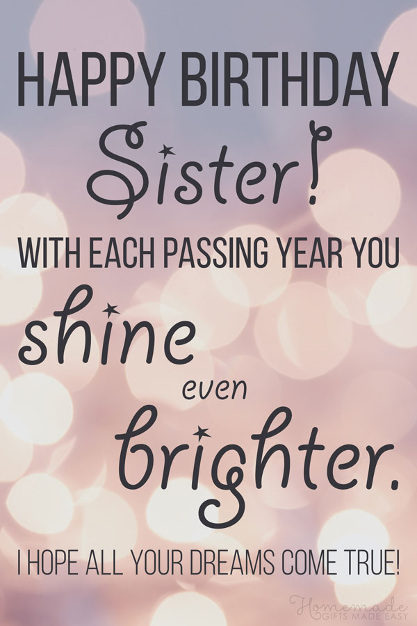 160 Fun Thoughtful Birthday Wishes For Sisters