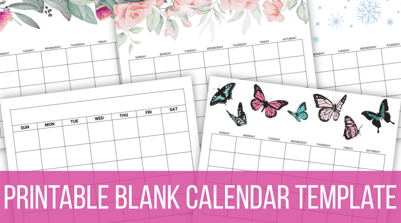blank work schedule calendar