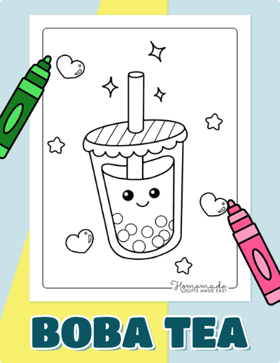 Boba Coloring Pages