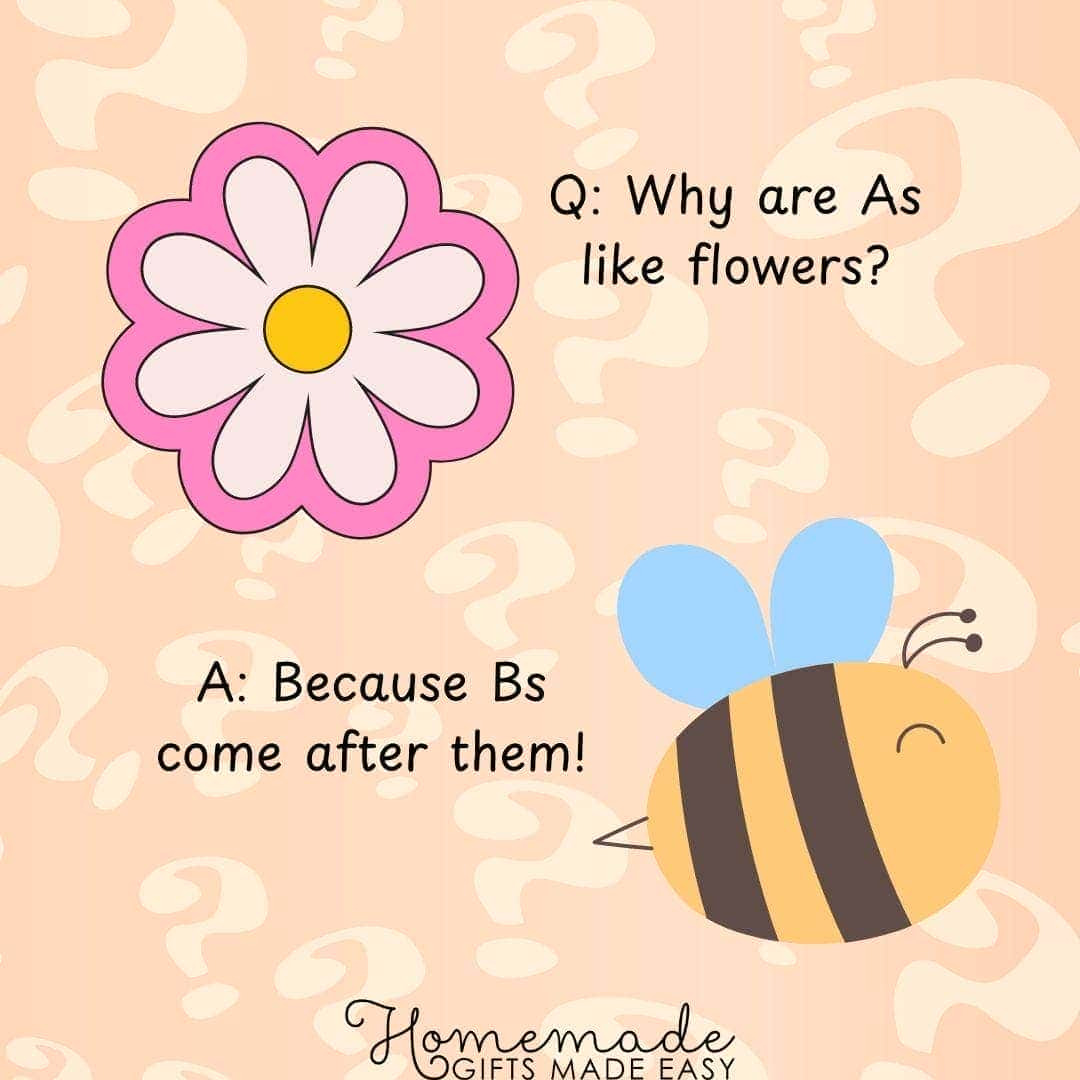 brain teasers with answers Why are A's like flowers?