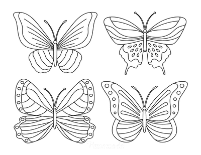 Butterfly Coloring Book For Kids Ages 4-8: Adorable Coloring Pages with  Butterflies, Large, Unique and High-Quality Images for Girls, Boys,  Preschool (Paperback)