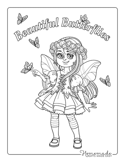 Girl coloring pages