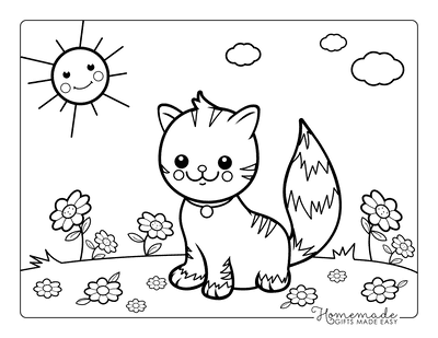 Download 61 Cat Coloring Pages For Kids Adults Free Printables