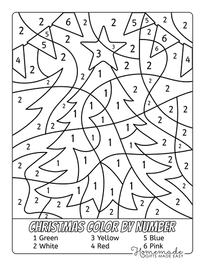 christmas coloring pages for grade 6
