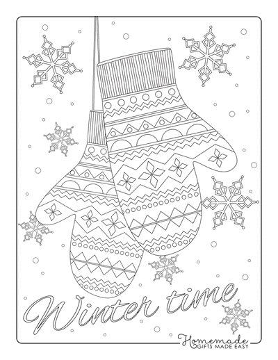 january coloring pages kids