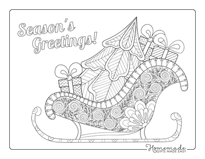 Free Christmas Coloring Pages - Mom Life Made Easy