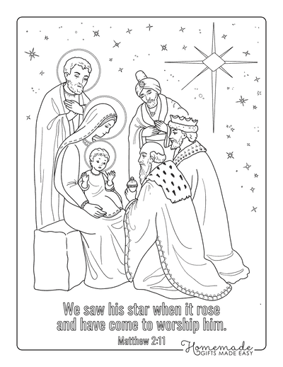 jesus is king coloring page
