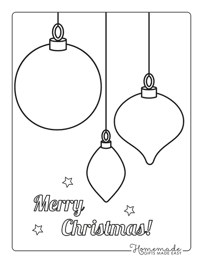 19+ Christmas Ornament Coloring