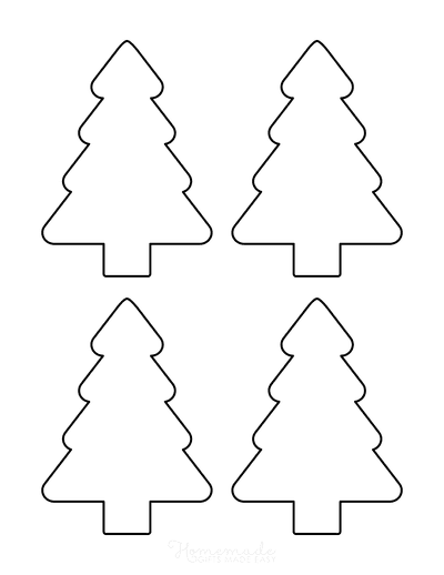 christmas tree templates