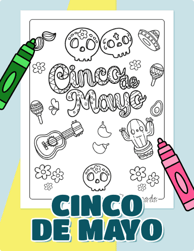 Cinco De Mayo Coloring Pages