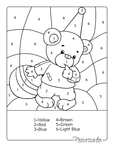 teddy bear coloring sheet pdf