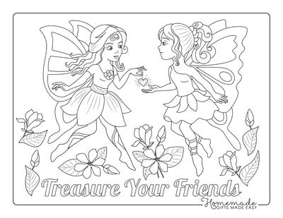 Pin on Coloring Book Page  Bff drawings, Coloring book art, Best
