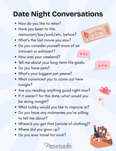 Conversation Starters for a Date