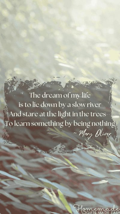 Cottagecore Aesthetic Wallpaper Mary Oliver Quote