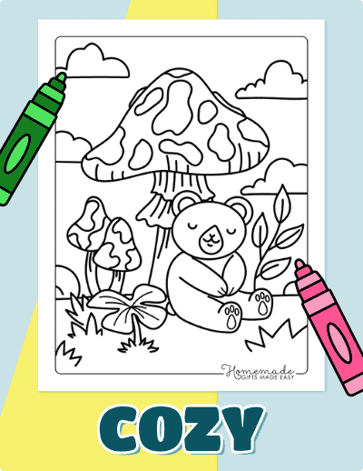Cozy Coloring Pages
