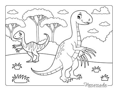 Download 128 Best Dinosaur Coloring Pages Free Printables For Kids