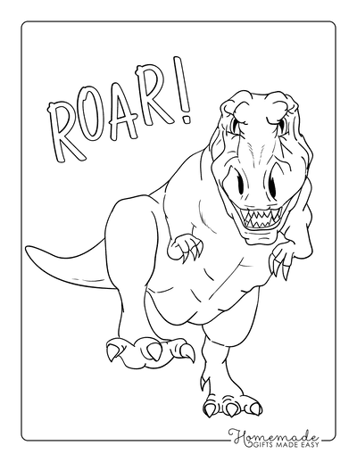 best dinosaur coloring pages for kids adults