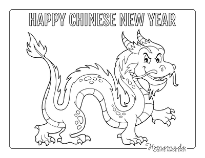 free dragon coloring pages for kids adults
