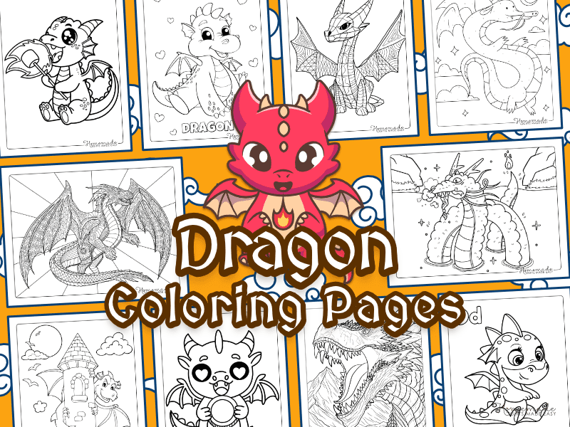 Dragon Coloring Pages