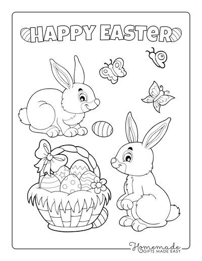Easter Coloring Posters - Heather Taylor Home