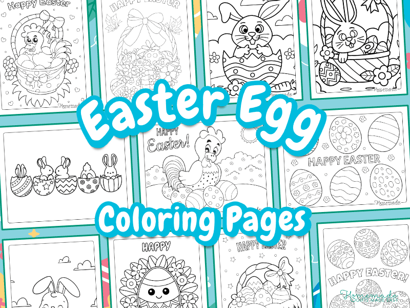 Easter Egg Coloring Pages