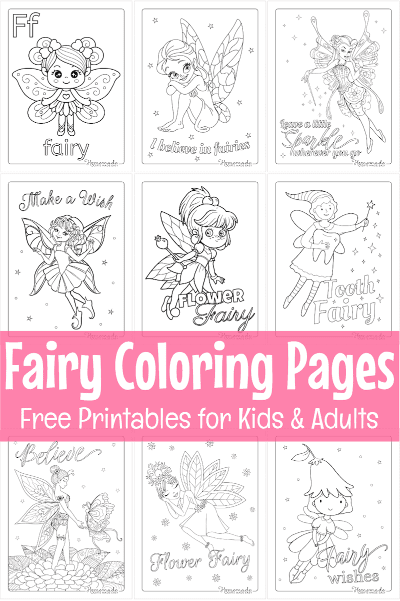 pretty drawings of fairies