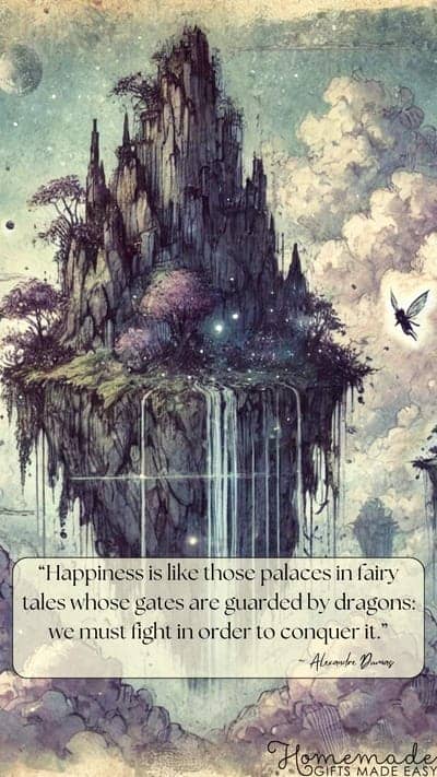 Fairycore Aesthetic Wallpaper Alexandre Dumas Quote