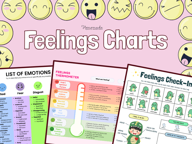 Free Printable Feelings Chart