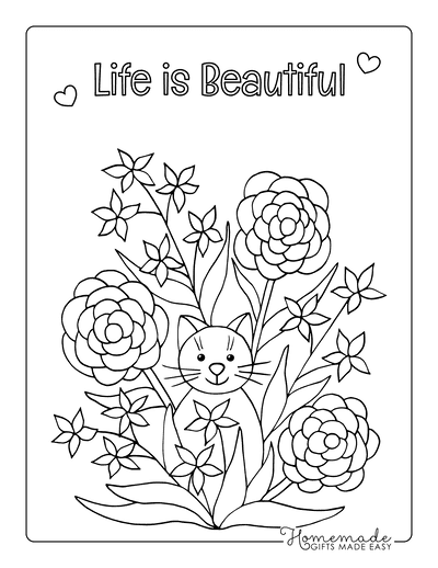 d rose 4 coloring pages