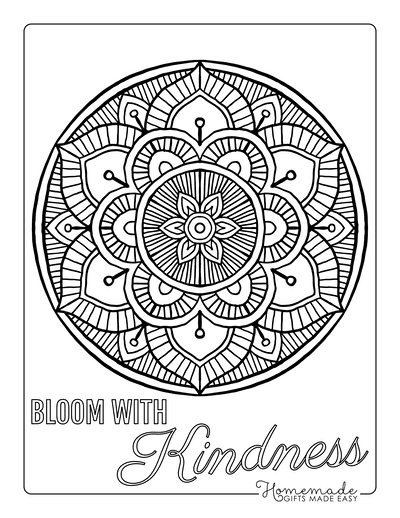Mandala Coloring Book For Adults: Coloring Pages For Meditation And  Happiness - Adult Coloring Book Featuring Calming Mandalas Designed to  Relax and C (Paperback)
