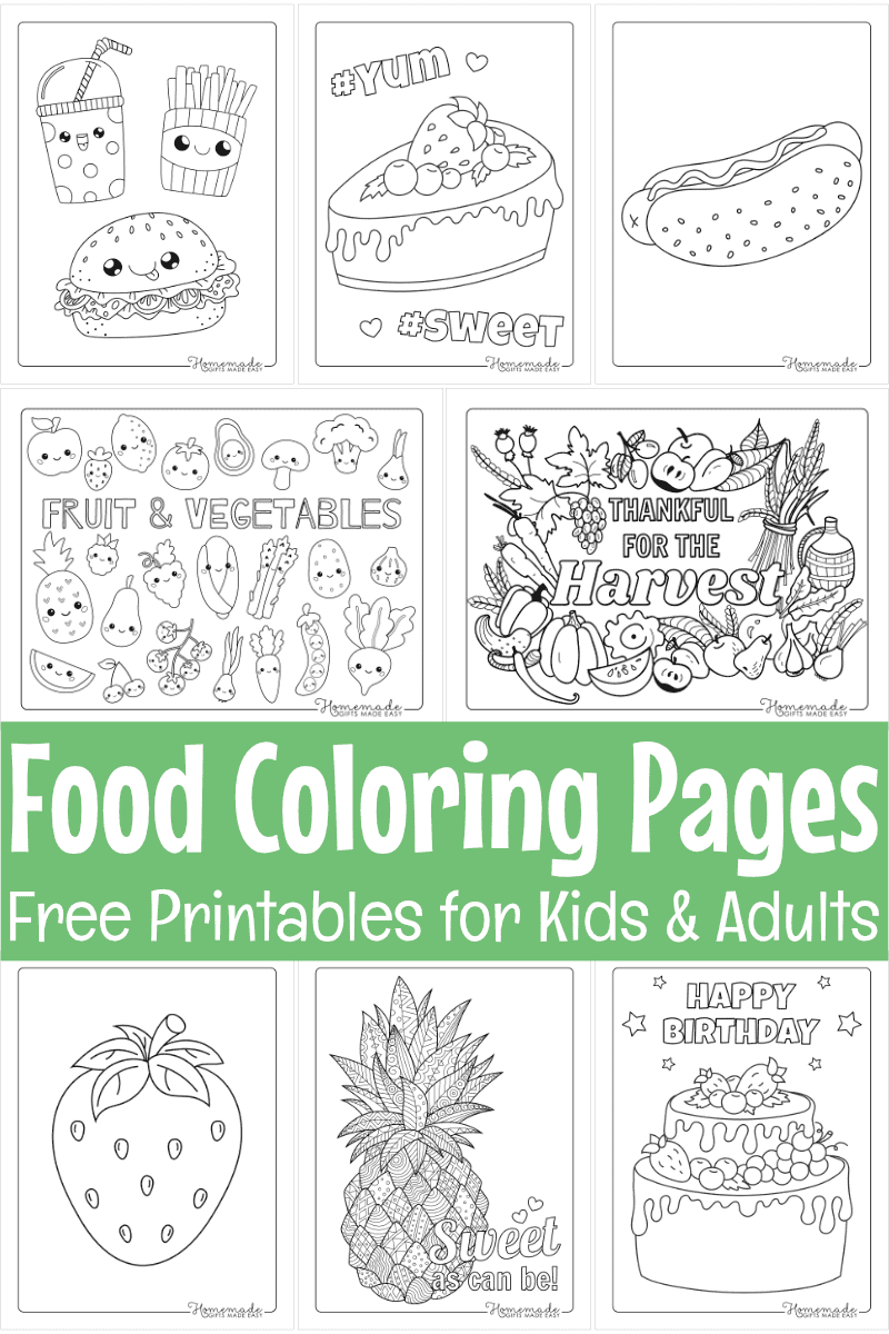 Fruit Plate Coloring Pages - Free Printable Coloring Pages