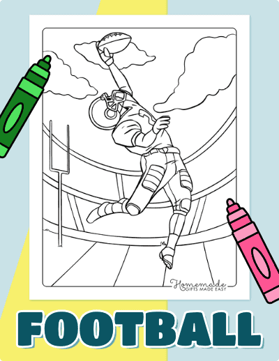 Football Coloring Pages