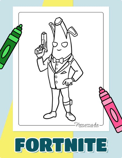 Fortnite Coloring Pages