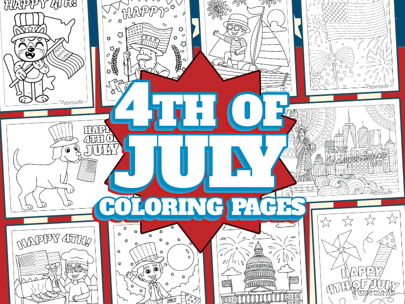 Fourth of July Coloring Pages