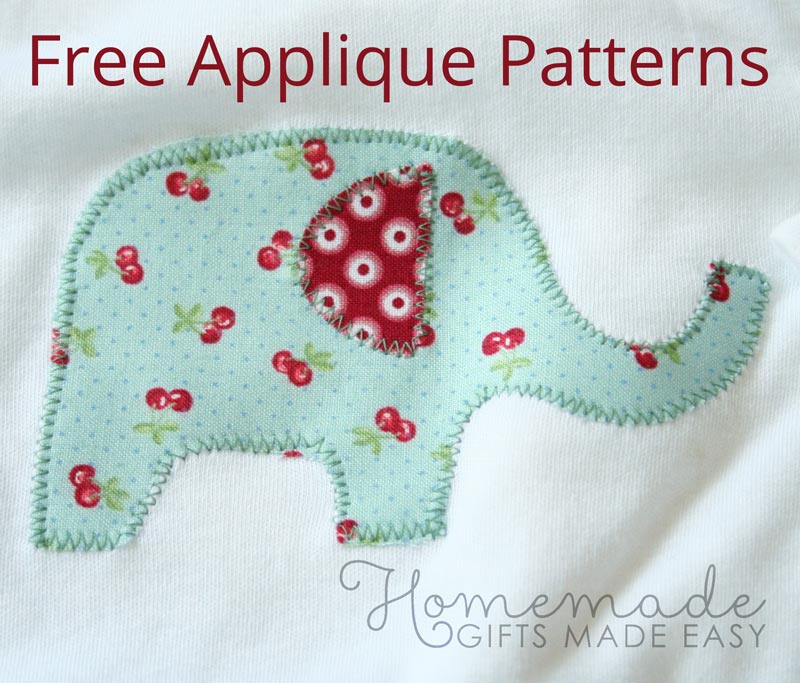 Baby Quilt Pattern - Cute Baby Shapes Applique Pattern