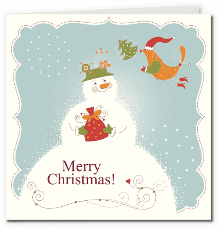 free printable Christmas cards