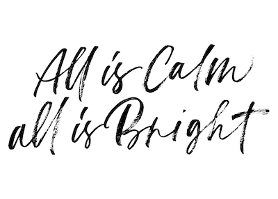 Free Printable Christmas Cards All Is Calm All Is Bright