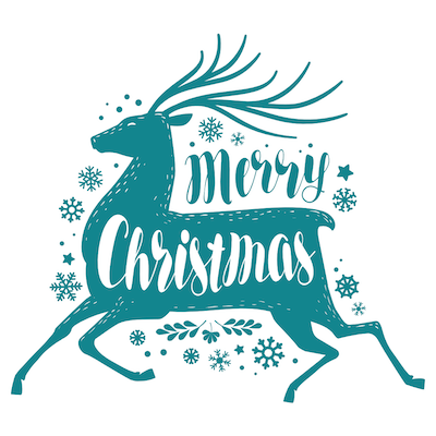 Free Printable Christmas Cards Merry Stag