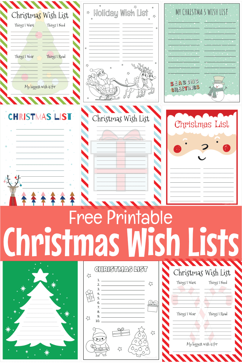 Wish List Printable | Wish List Planner | Wish List Template | Shopping  Tracker | Birthday Wish List | Things To Buy List | Instant Download