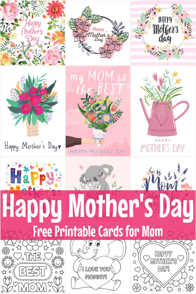 Mother's Day Series - Free Coloring Pages & Printables | HP® Official Site